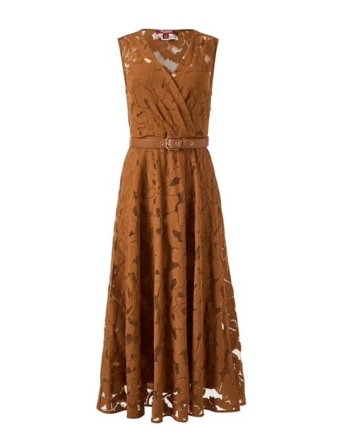 Liriche Brown Lace Dress