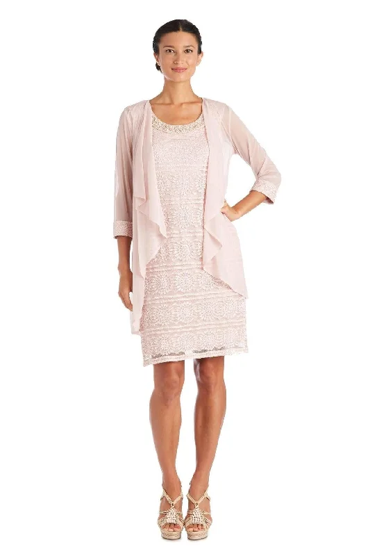 Limited Edition, Limited Price!R&M Richards 5558 Mother Of The Bride Short Dress Sale
