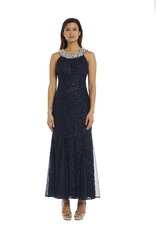 Limited Deals, Unlimited Savings!R&M Richards 8903P Long Formal Halter Petite Dress Sale