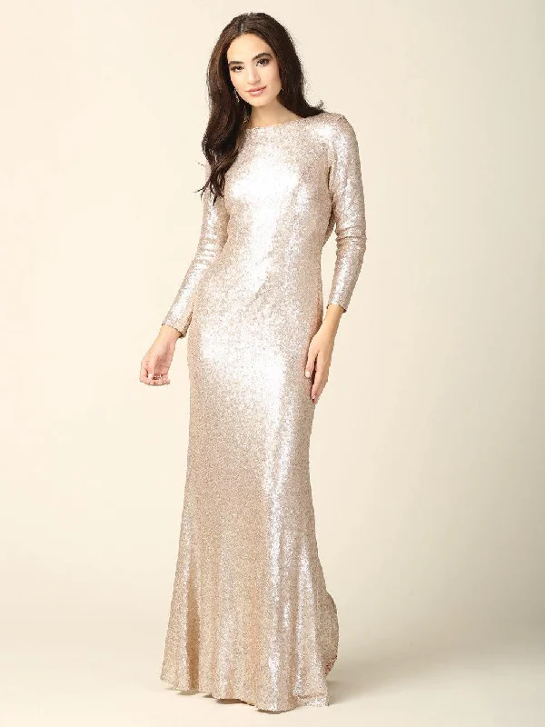 Today Only – Don’t Miss It!Long Sleeve Formal Evening Prom Dress Sale