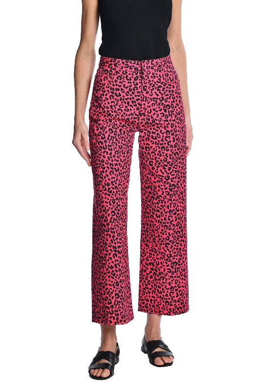 Only a Few Left – Order Now!Alessia Pant In Printed Cotton Twill