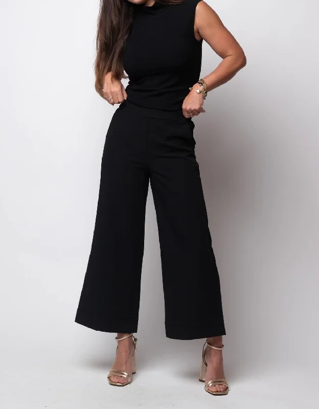 Your Favorite Items on Sale Now!Carson Crop Pant In Black