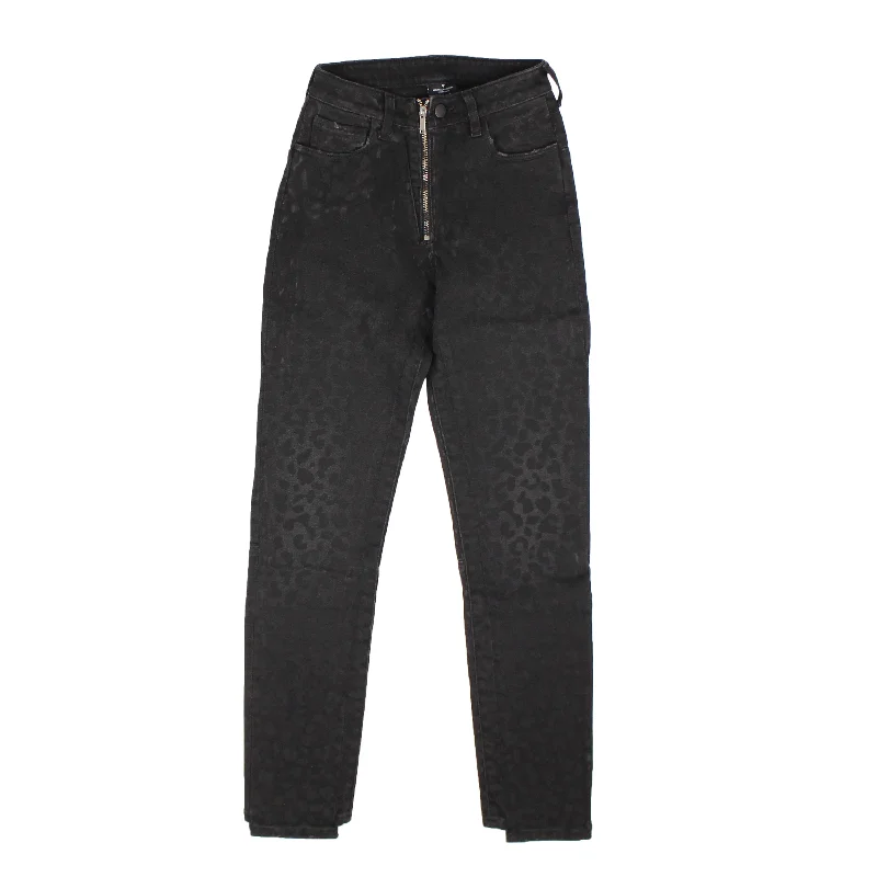 Your Shopping Spree Starts Here!RINSE WASH LEOPARD BIKER JNS