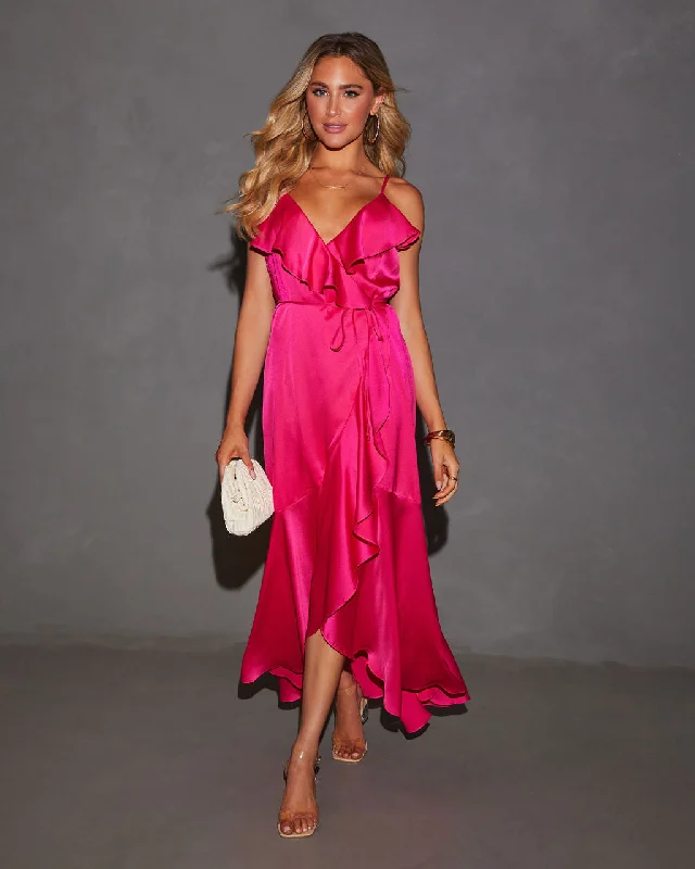 Your Favorite Items on Sale Now!Willow Sleeveless Wrap Maxi Dress